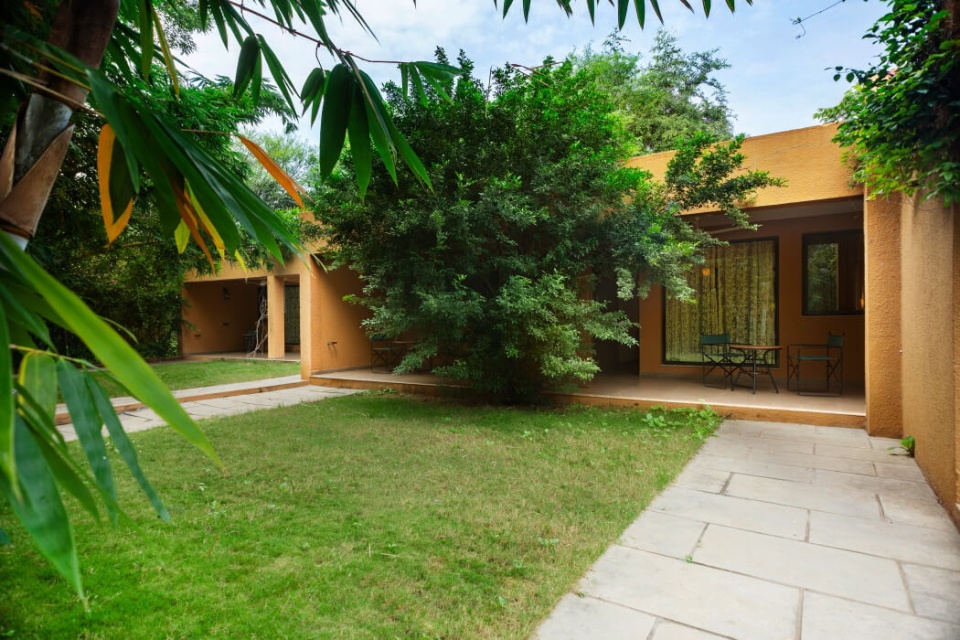 Luxury tented villa at Svasara Jungle Lodge Tadoba