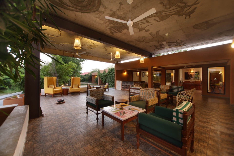 Luxury suite at Svasara Jungle Lodge Tadoba with private pool