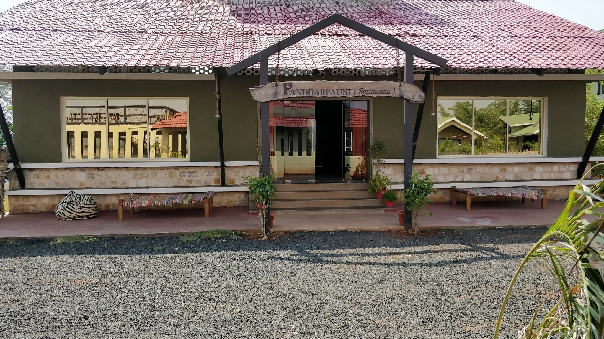 Luxury tented villa at Svasara Jungle Lodge Tadoba